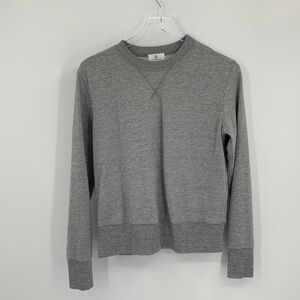 AG Adriano Goldschmied heather gray sweatshirt French Terry shirt women Small